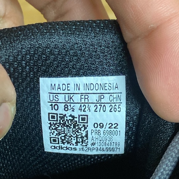 Adidas Eastrail 2.0 Terrex Hiking Sneakers “Gray Blue” - Picture 16 of 17